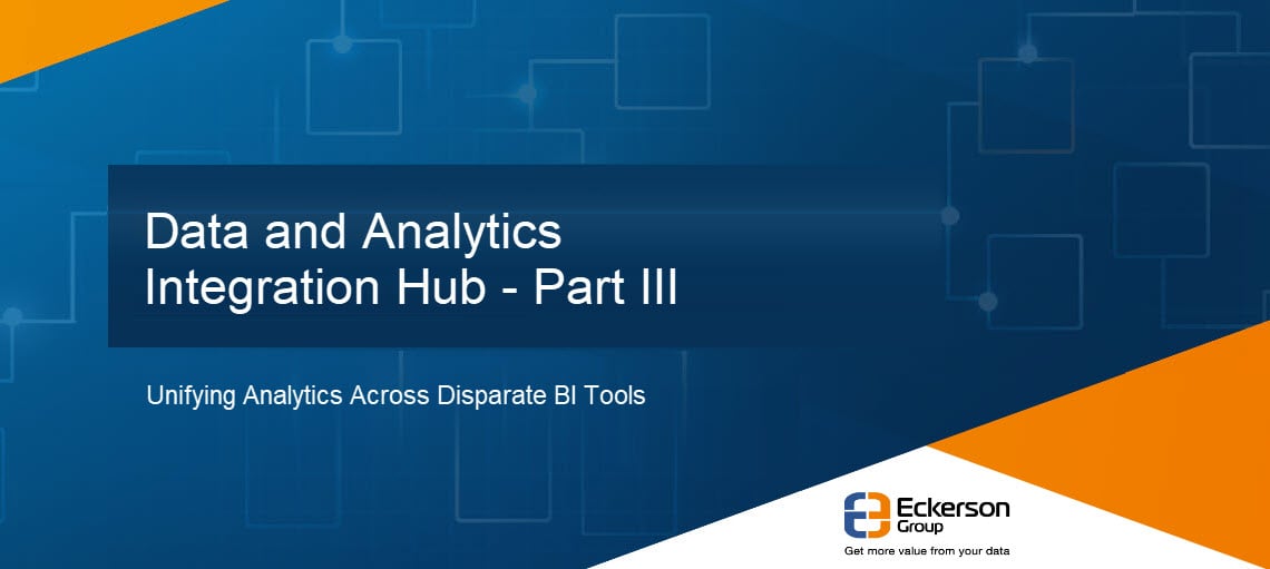 Data and Analytics Integration Hub - Part 3
