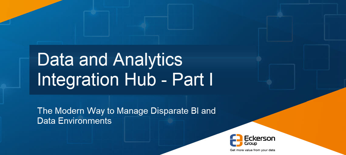 Data And Analytics Integration Hub - Part 1