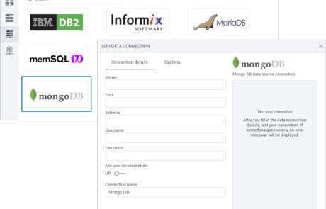 Create a dataset based on MongoDB